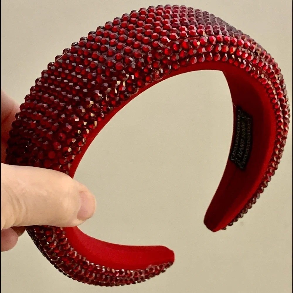 Super Elegant Red Headband to Enhance your Casual or Night Our Hair look